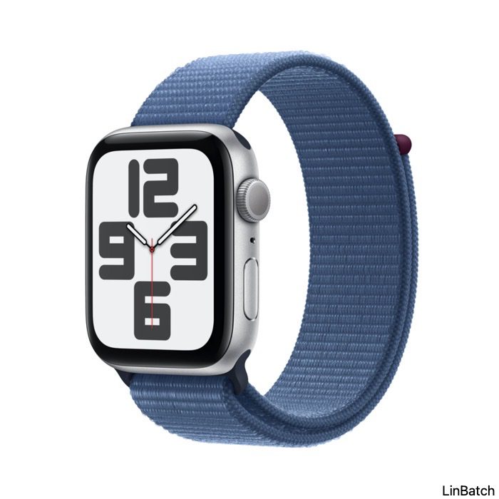 Buy Apple Watch SE Midnight Aluminium Case with Winter Blue Sport Loop from Mac & More Solutions, Kenya. Contact us on 0700288144.